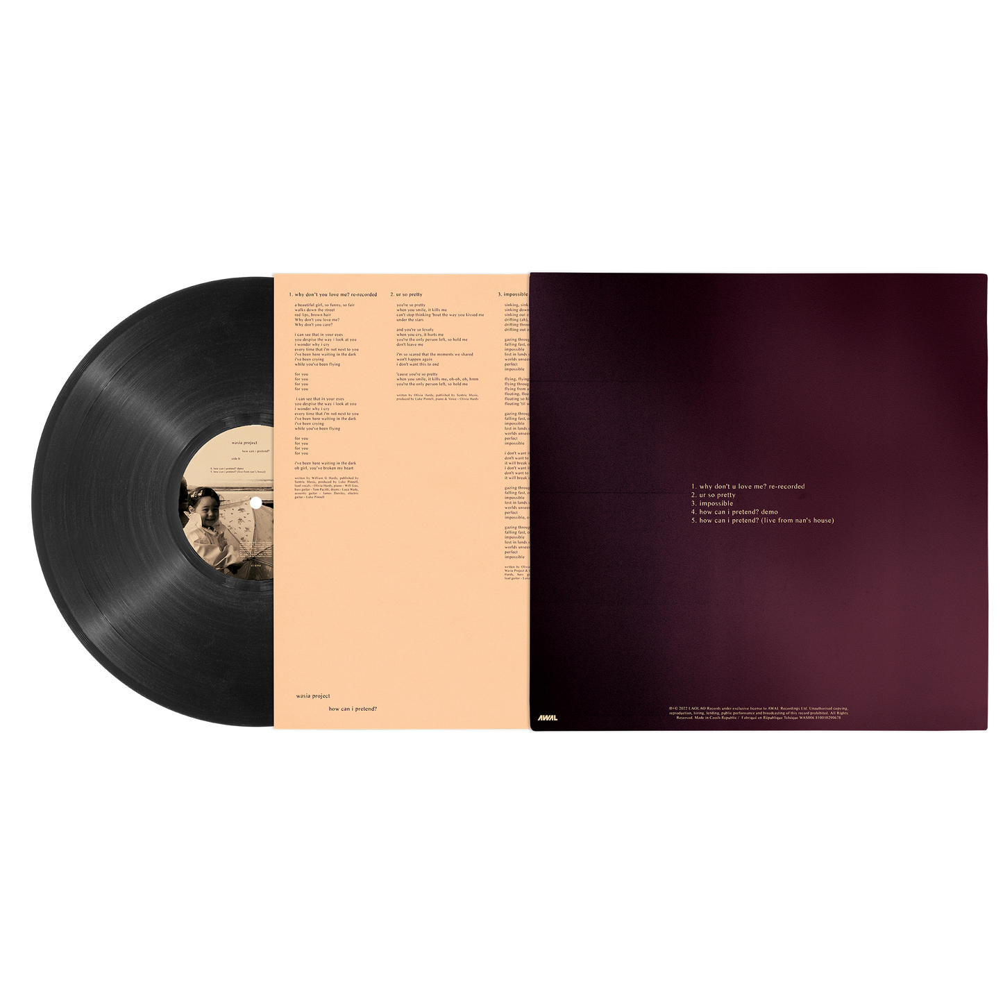 how can I pretend? | 10" LP (with signed artcard)