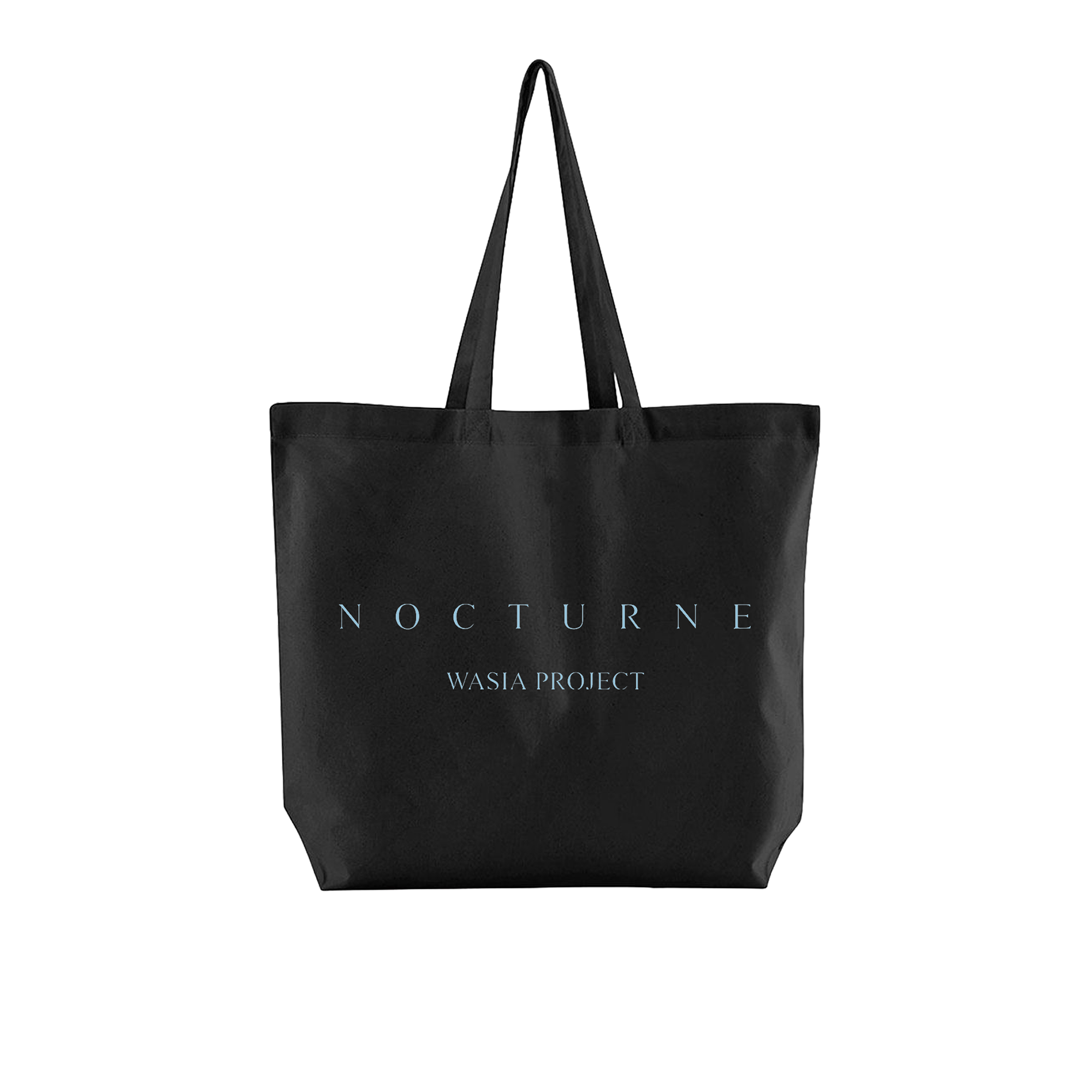Nocturne | Black Organic Cotton Tote Bag