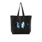 Nocturne | Black Organic Cotton Tote Bag