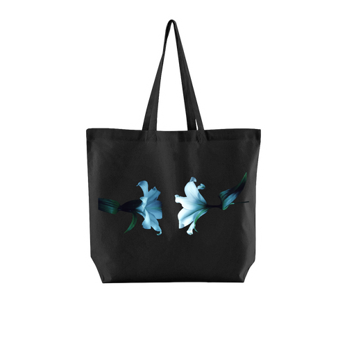 Nocturne | Black Organic Cotton Tote Bag