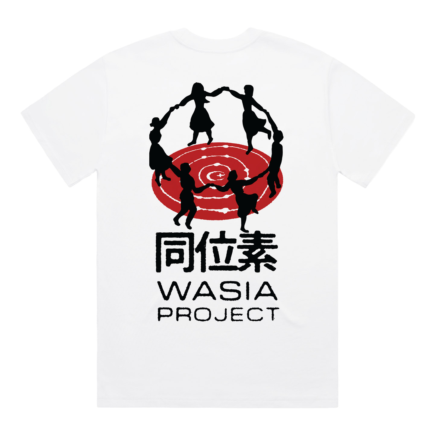 Wasia Project Logo Isotope Tour White T-Shirt