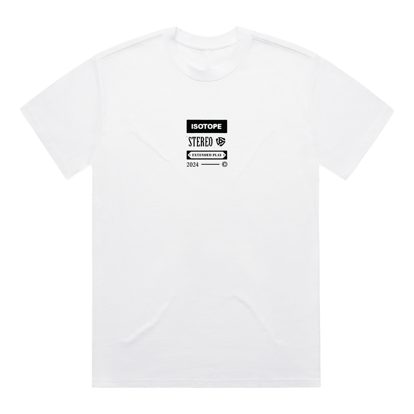 Wasia Project Logo Isotope Tour White T-Shirt