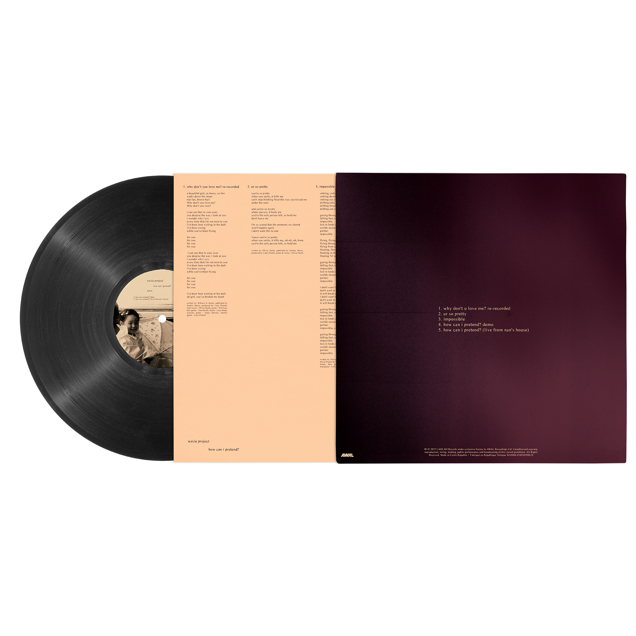 how can I pretend? | 10" LP (with signed artcard)